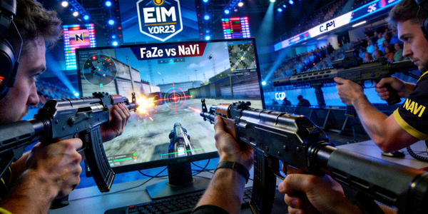 CS:GO IEM科隆站2023总决赛FaZe对阵NaVi全场回放，选手瞄准射击特写