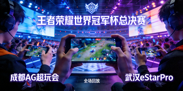 王者荣耀世界冠军杯总决赛成都AG超玩会对阵武汉eStarPro全场回放